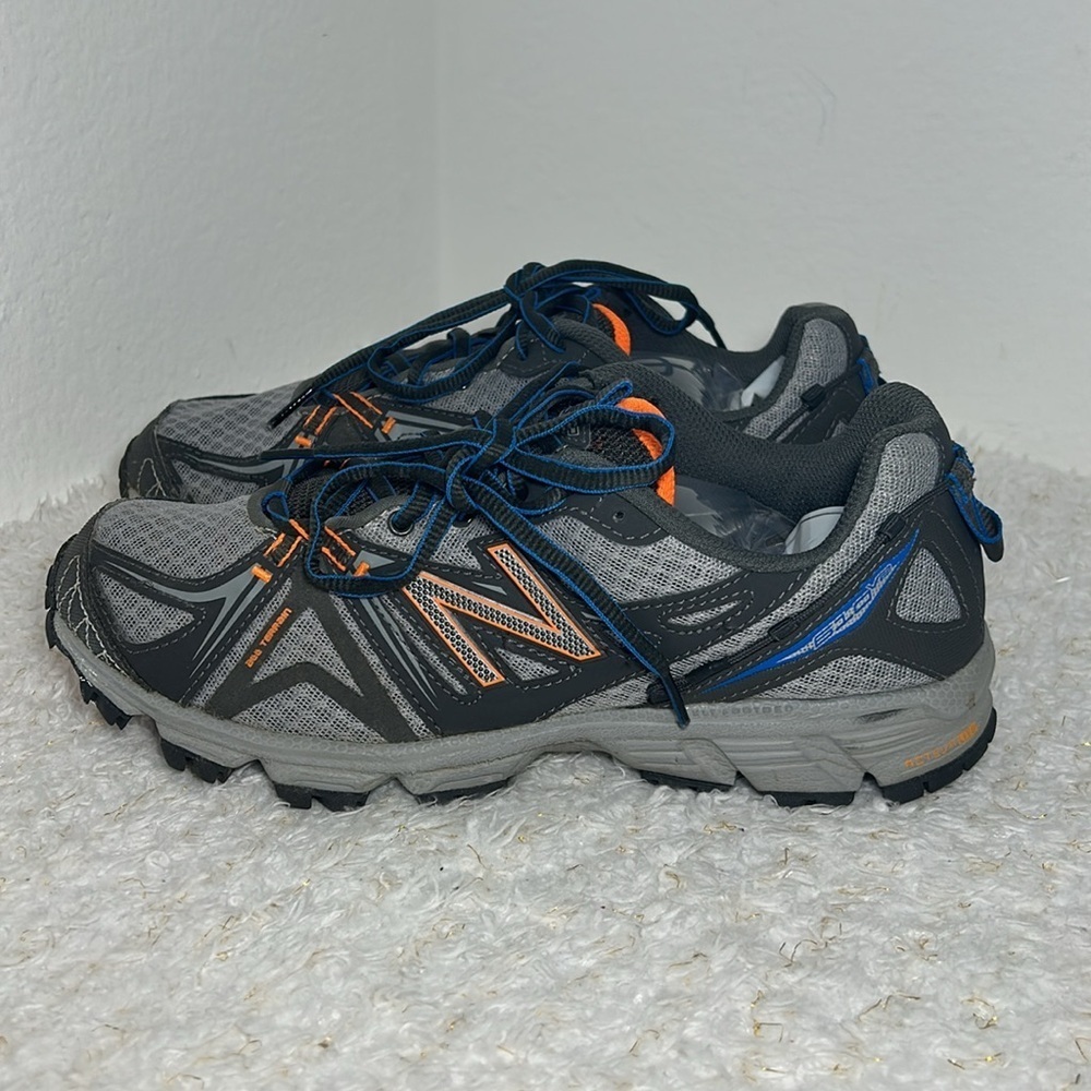 New Balance Men's 610 V2 Grey/Orange Trail‎ running shoes size 7 - Picture 5 of 8